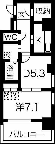 CUOREの間取り