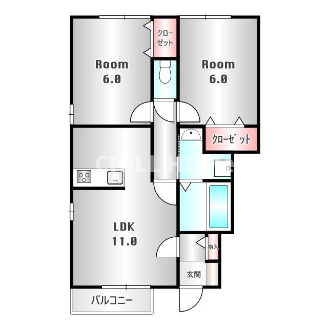 オペラハウス青柳　Ⅱの間取り|他社様掲載物件もまとめてご紹介、ご案内可能です(^^)/