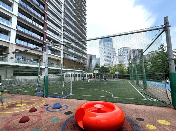 パークタワー晴海のその他共用部分|屋外フットサル場