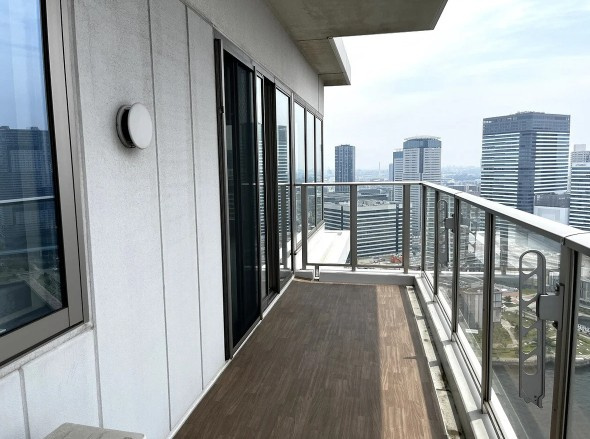 パークタワー晴海のバルコニー