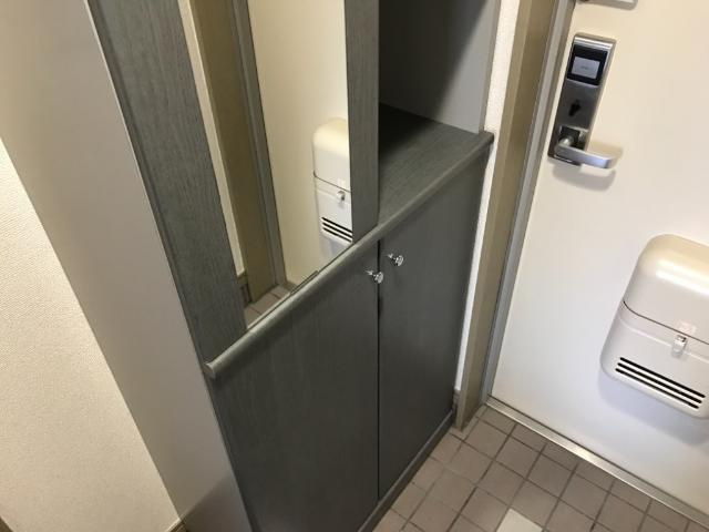 サンライトｏｓｈｉｚａｗａの収納|下駄箱