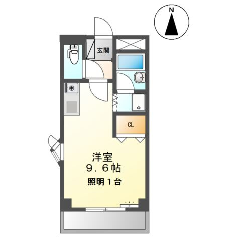 サンライトｏｓｈｉｚａｗａの間取り