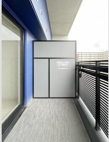 S-RESIDENCE新大阪Ridenteのバルコニー