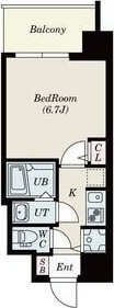 S-RESIDENCE新大阪Ridenteの間取り