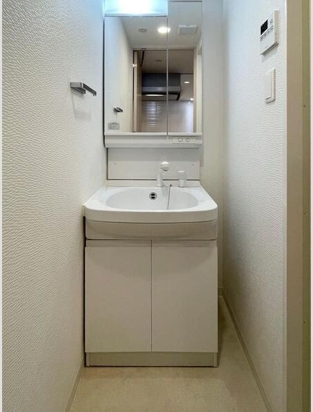 S-RESIDENCE新大阪Ridenteの洗面所