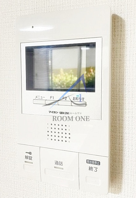 ウェルスクエア三軒茶屋のセキュリティ|モニター付インターホンです。