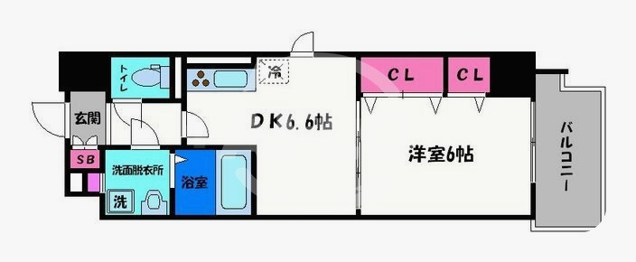 BROU上町台の間取り|BROU上町台（ブラウ上町台）　間取り