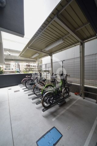 プレサンス松屋町駅前の設備|プレサンス松屋町駅前　バイク置き場
