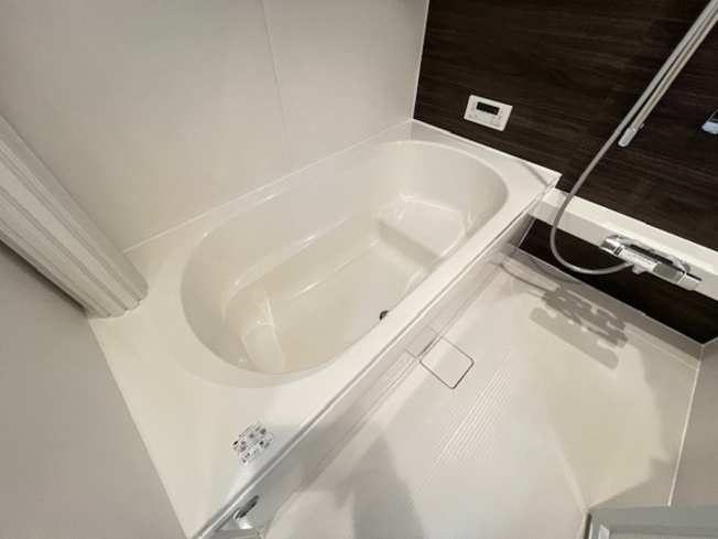 【浴室】 | D-ROOM中原東 | 落ち着いた空間のお風呂です