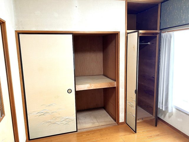 葛飾区鎌倉３丁目 売戸建の収納|上下を無駄なく使える天袋付き。お部屋をすっきり保てる押し入れです。