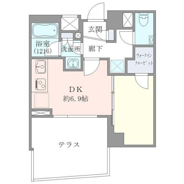 ＥＶＥＲＴＯＷ　ＣＨＯＪＡＭＡＲＵの間取り|間取りです。