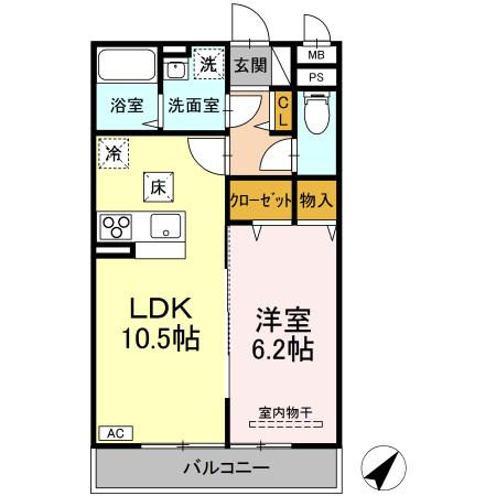 グランペール豊洲 の間取り