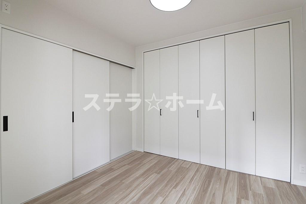 日商岩井野江マンションの収納|便利な収納スペースです