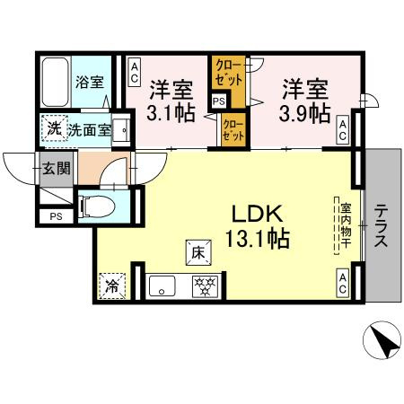 グラナーデ石神井台の間取り