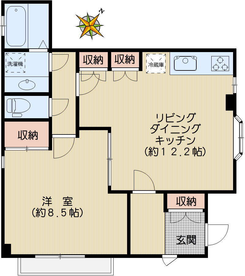 【間取り】