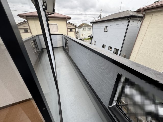 ビレッジシモのバルコニー