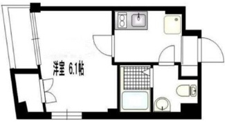 【間取り】 | ｂ’ＣＡＳＡ蒲田 | 間取りです。