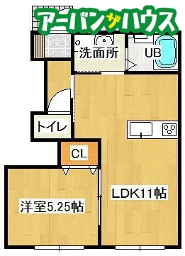 フォレスト平野A 東棟の間取り