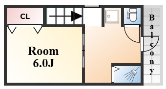 カーサ原田通の間取り