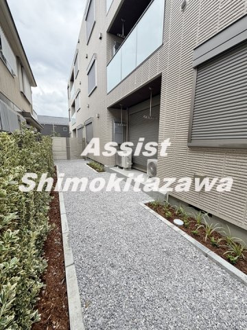 クレール世田谷のバルコニー