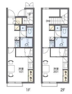 レオパレスHYTⅤの間取り