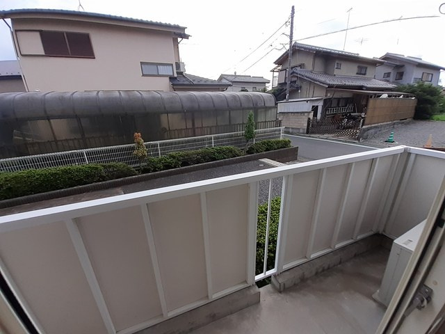 さくらヒルズのバルコニー