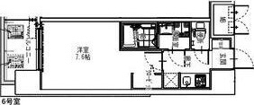 S-RESIDENCE大阪同心の間取り