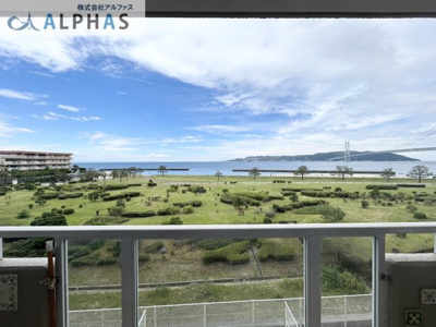 【展望】 | シャンボール舞子 | ■南向き♪オーシャンビュー♪海・明石海峡大橋が望めます♪