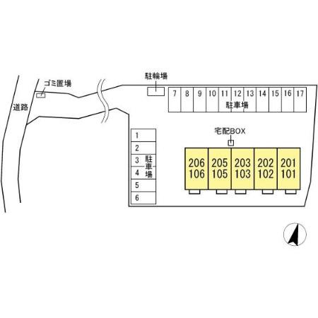 メゾン ド ファミユの区画図