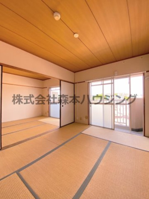 【和室】 | 　奥野マンション | 柔らかい畳が心地よい和室