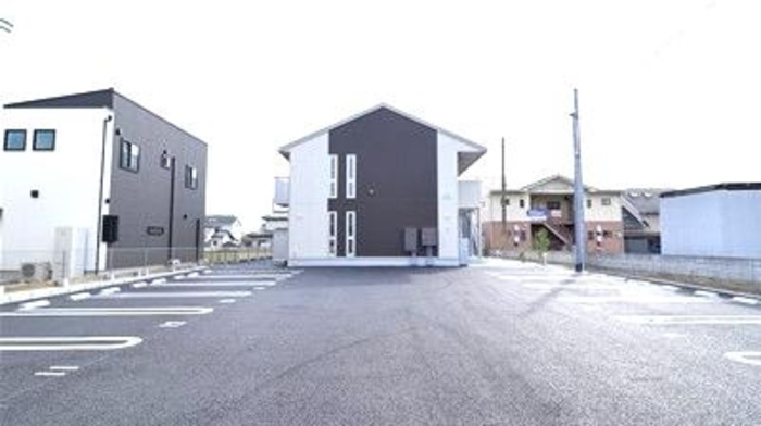 ハルメゾン田彦の駐車場