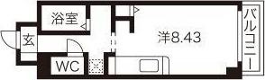 セレブコート新北野の間取り