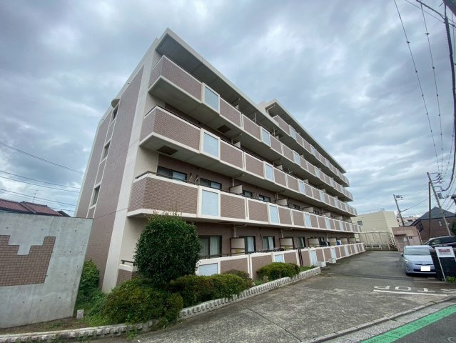 千葉市稲毛区園生町の賃貸マンションの外観パース