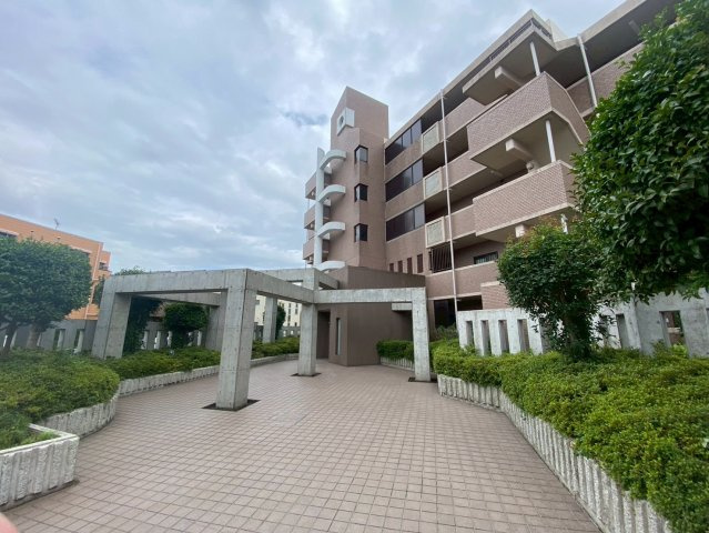 千葉市稲毛区園生町の賃貸マンションの外観パース