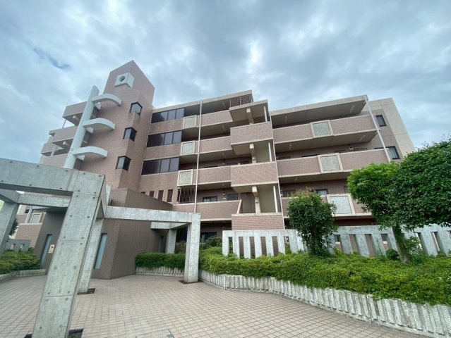 千葉市稲毛区園生町の賃貸マンションの外観パース