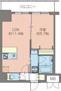 ORSUS新大阪(オルサス新大阪)の間取り
