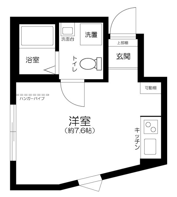 フォレスト西新井の間取り