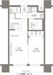 プレジオ十三の間取り
