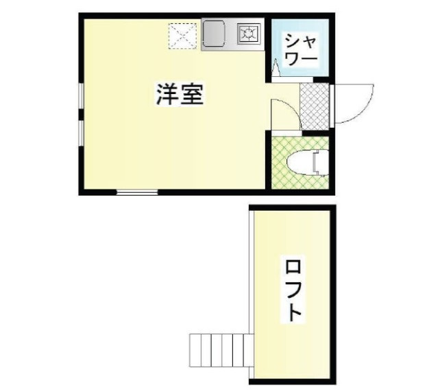 ローズハウスの間取り|間取りです。