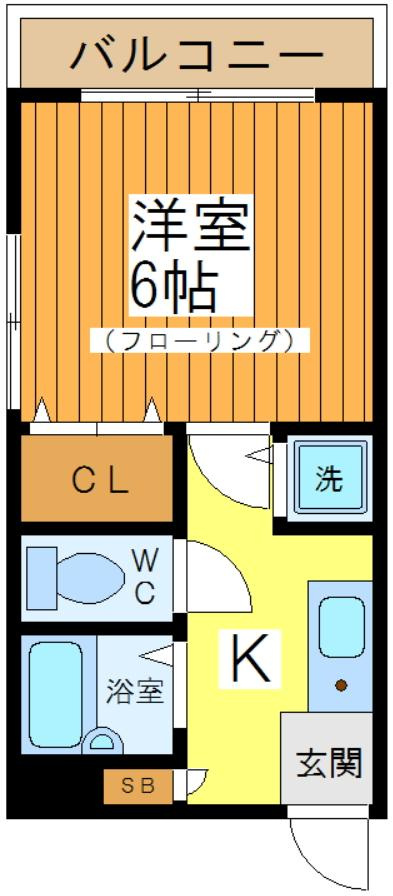 グレイセフル経堂の間取り