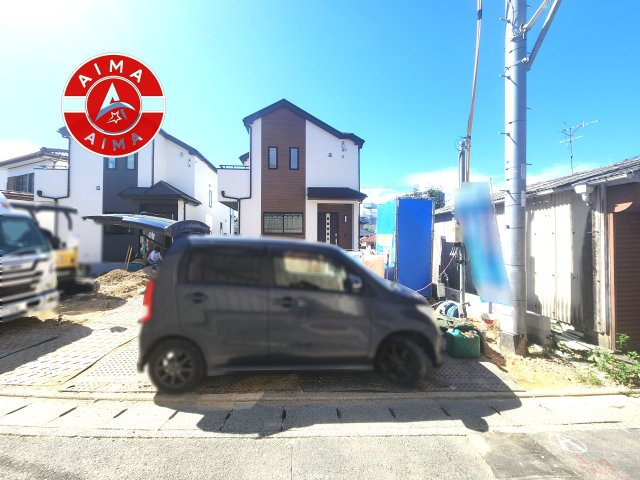 福岡市西区拾六町3丁目第1-2棟（A号棟）の外観|デザイン性のある外観です。