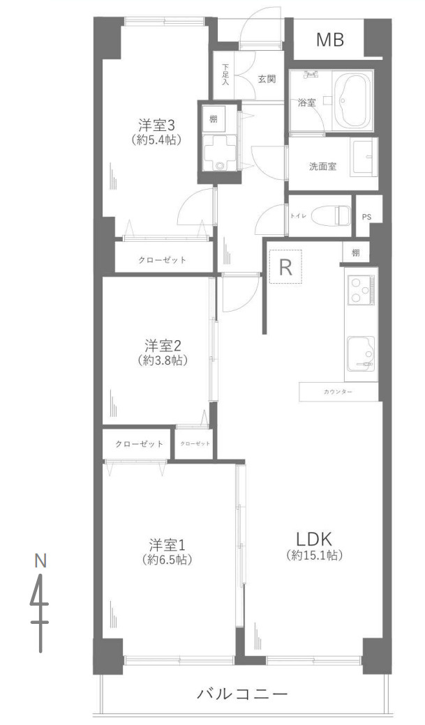 グリーンコーポ東戸塚A棟【仲介手数料無料】