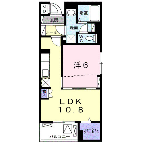 コントレイルの間取り