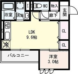 三国本町メディエートプラザの間取り