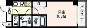 リバー・スクウェア103の間取り