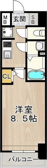 PHOENIX新大阪の間取り