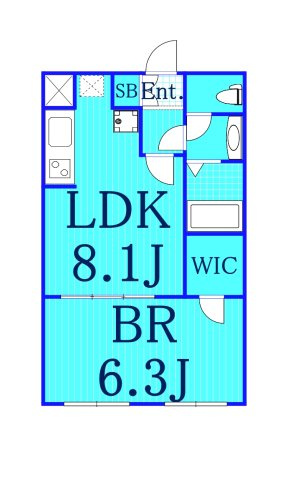 アートヒルズ横浜B棟の間取り