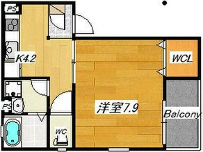 KTIレジデンス西中島IIの間取り