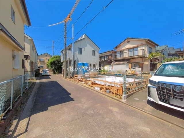 【仲介手数料無料】ハートフルタウン所沢松郷４期　全1棟　　の前面道路含む現地写真