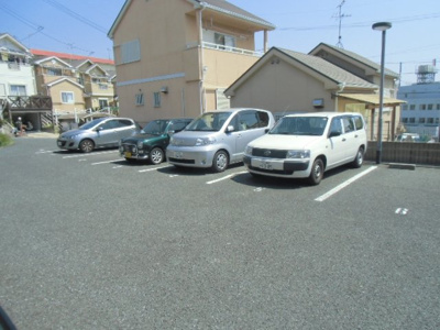 【駐車場】 | アビタシオン奈佐原A棟